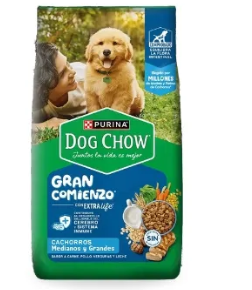 DOG CHOW CACHORROS MEDIANOS GRANDES 1KG