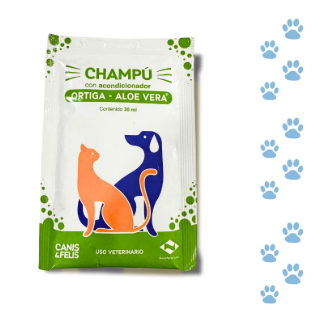 CHAMPU CANIS Y FELIS ALOE VERA 30ML