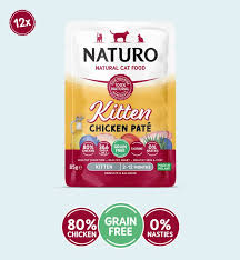 NAT KITTEN CHICKEN POUCH 85G UND