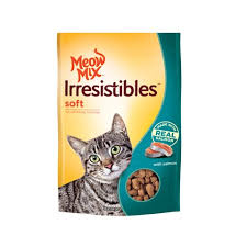 MEOW MIX IRRESISTIBLES SALMON SOFT 85G