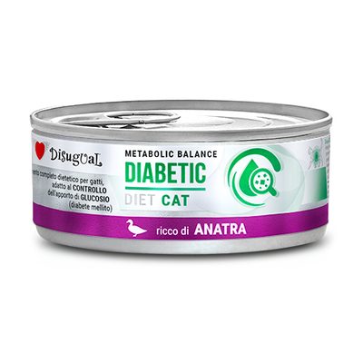 DISUGUAL GATO DIABETIC PATO LATA 85 GRAMOS