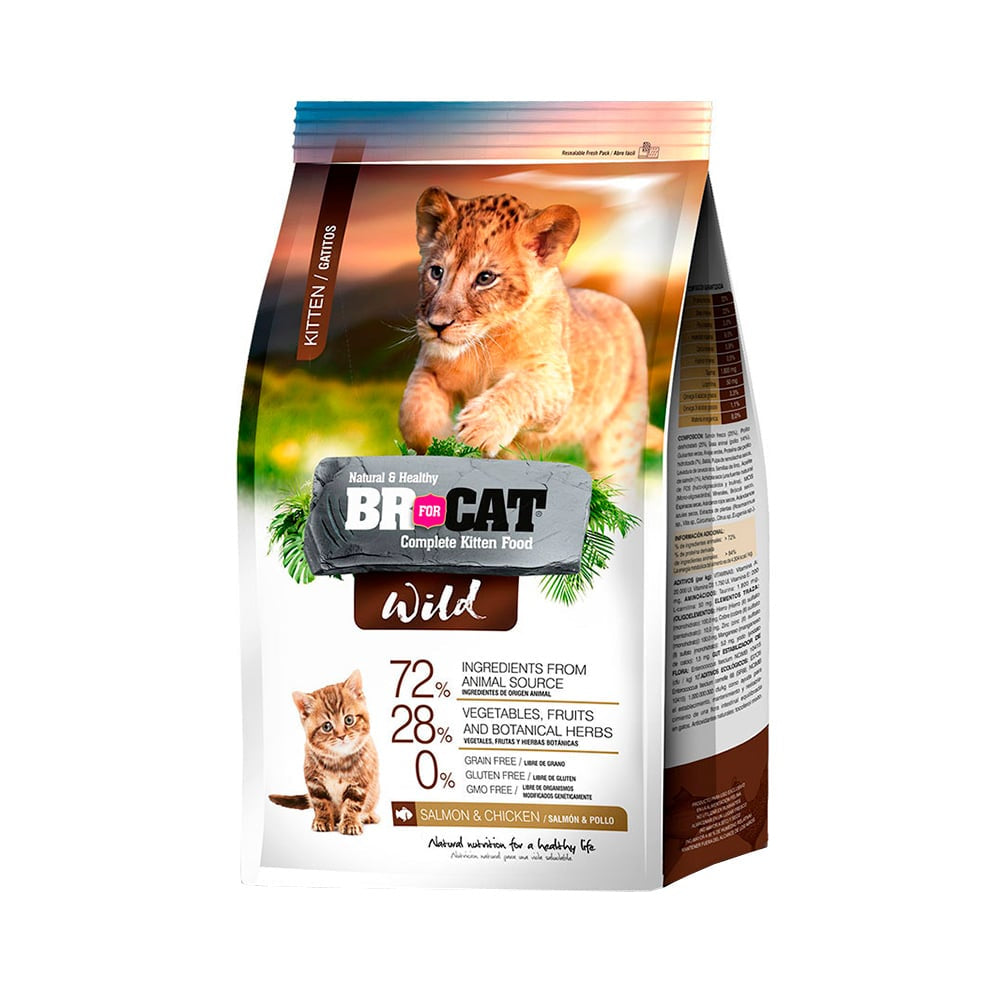 BR FOR CAT WILD COMPLETE KITTEN FOOD 1KG