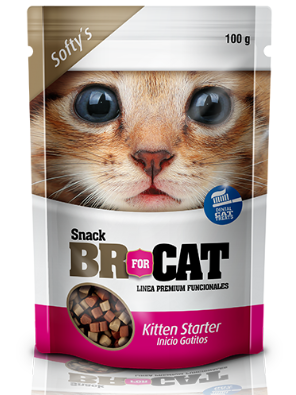 BR SCNACK SOFTY KITTEN STARTER 100GR