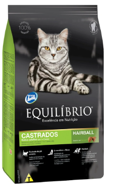 F EQUILIBRIO GATO ADULTO CASTRADO 1.5KG