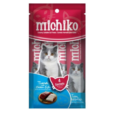SOBRE MICHIKO ATUN CON PESCADO * 4 SACHETS