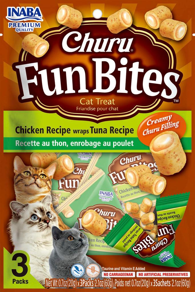 CHURU FUN BITES CHICKEN RECIPE TUNA R X 3 UNDS